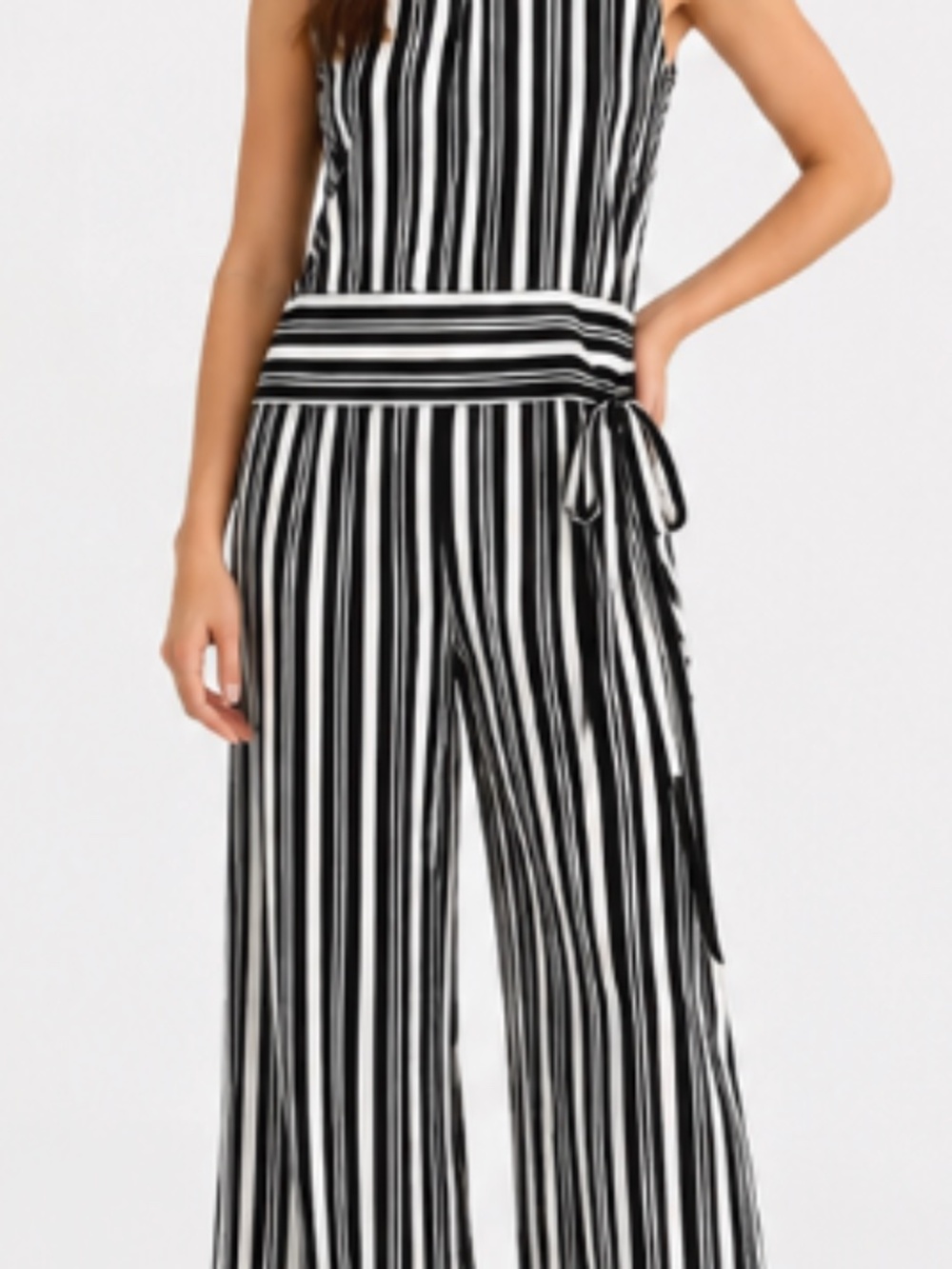 Jason Wu | Black and White Striped Two Piece Set | Size XS